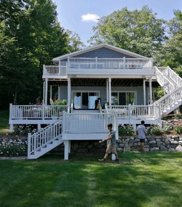 Garage Builder Barn Deck